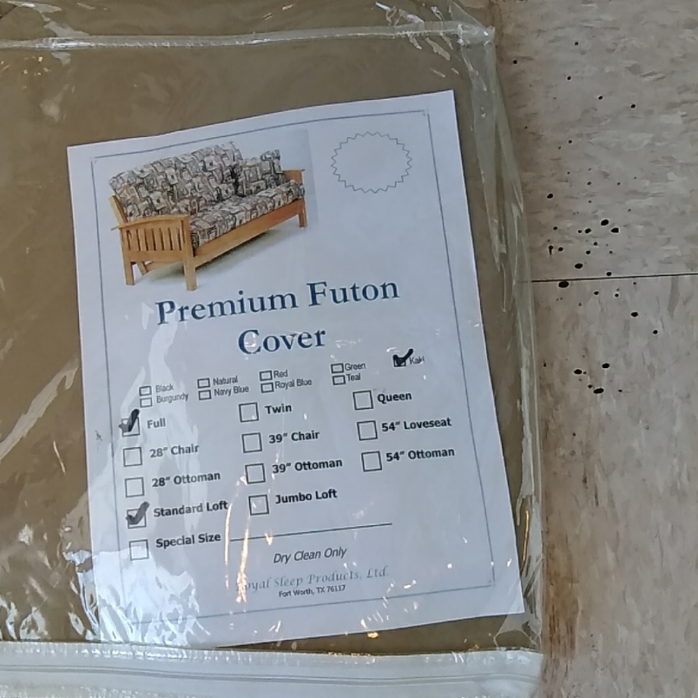 Premium futon cover
